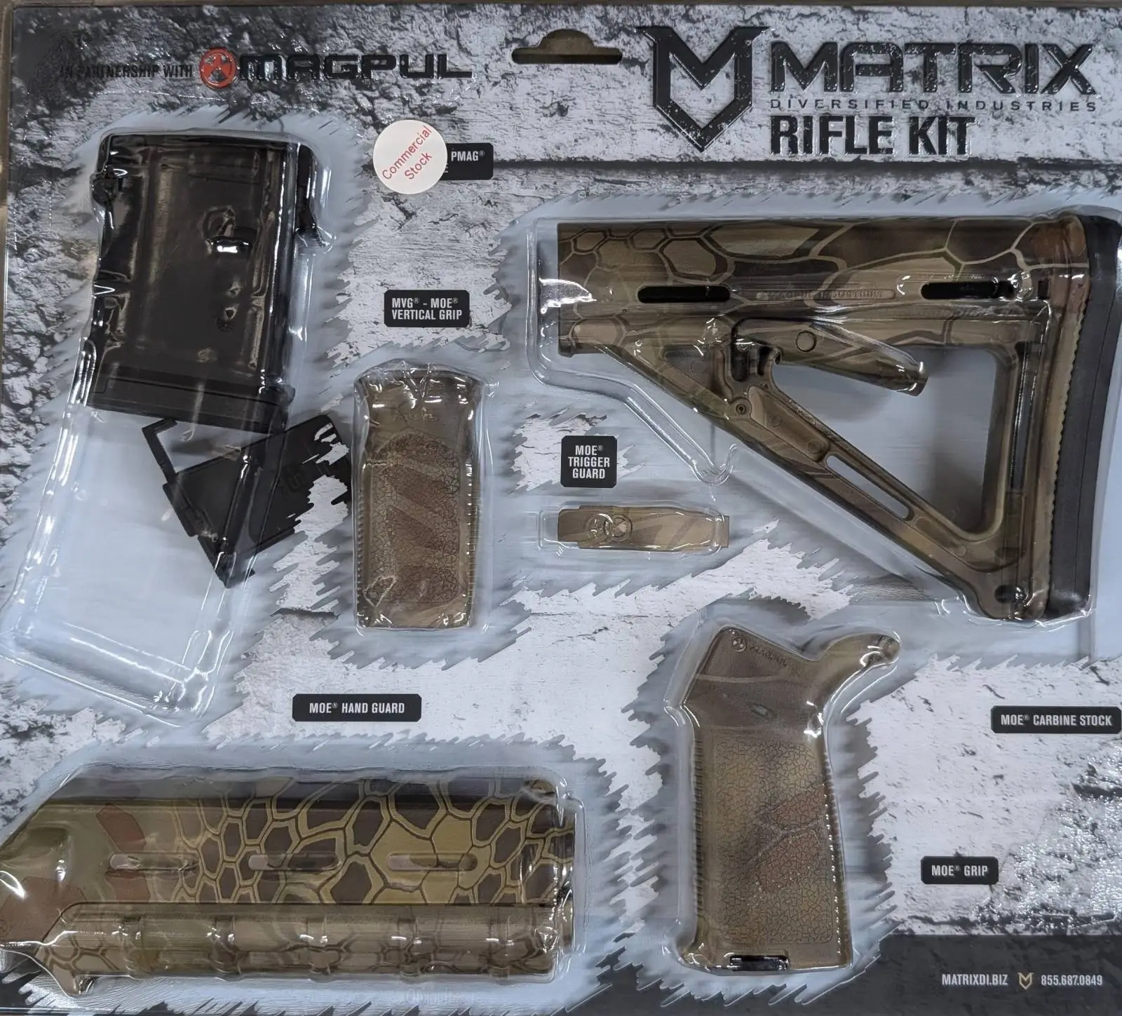 Matrix Diversified Ind MAGCOM61KM Magpul Carbine Accessory Kit AR